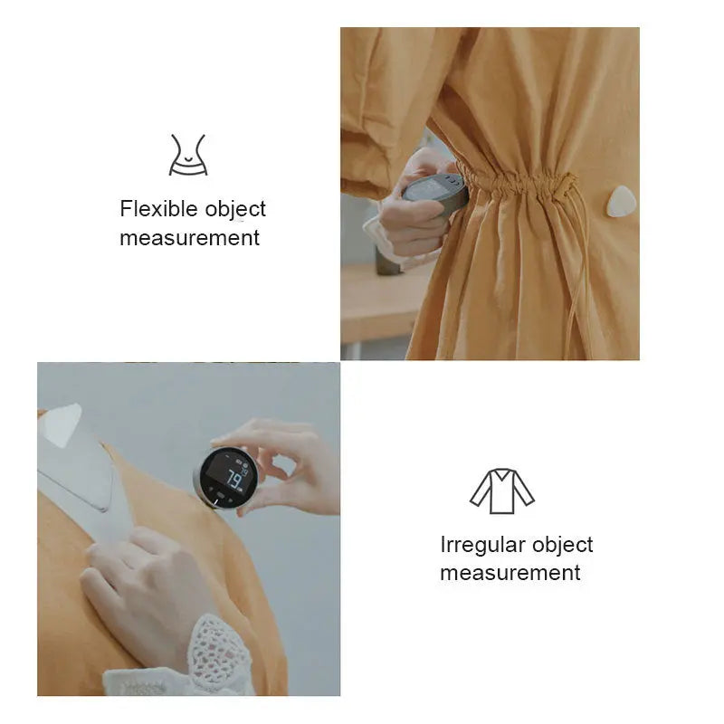 Distance Measuring Instrument Electronic Measuring Ruler Tape Measure High Definition Digital LCD High Precision Electronic Measuring Ruler Tool AliExpress