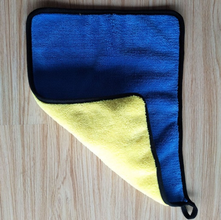 Two-color Couble-sided Car Dual-use Cleaning Car Wash Towel AliExpress