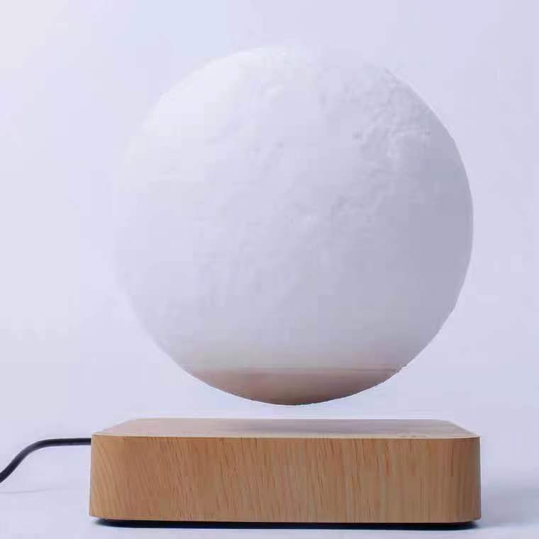 Magnetic Levitation Table Lamp Moon Light 3D Printing Planet Night Light AliExpress