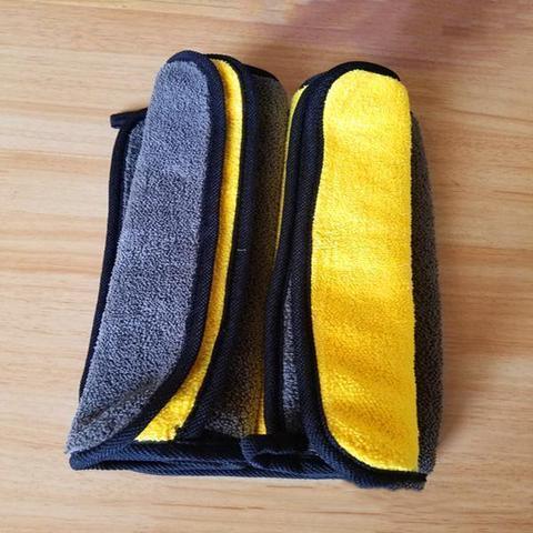 Two-color Couble-sided Car Dual-use Cleaning Car Wash Towel AliExpress