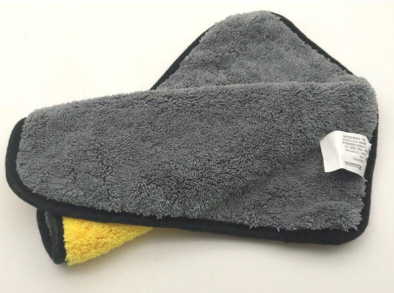 Two-color Couble-sided Car Dual-use Cleaning Car Wash Towel AliExpress