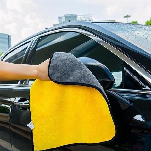 Two-color Couble-sided Car Dual-use Cleaning Car Wash Towel AliExpress