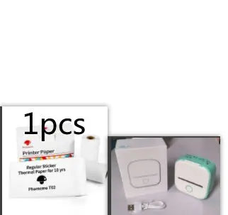 Portable Mini Thermal Label Printer Home Photo Printer Student Wrong Question Printer Bluetooth-compatible Mini Label Printer Price Tag AliExpress