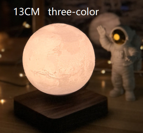 Magnetic Levitation Table Lamp Moon Light 3D Printing Planet Night Light AliExpress