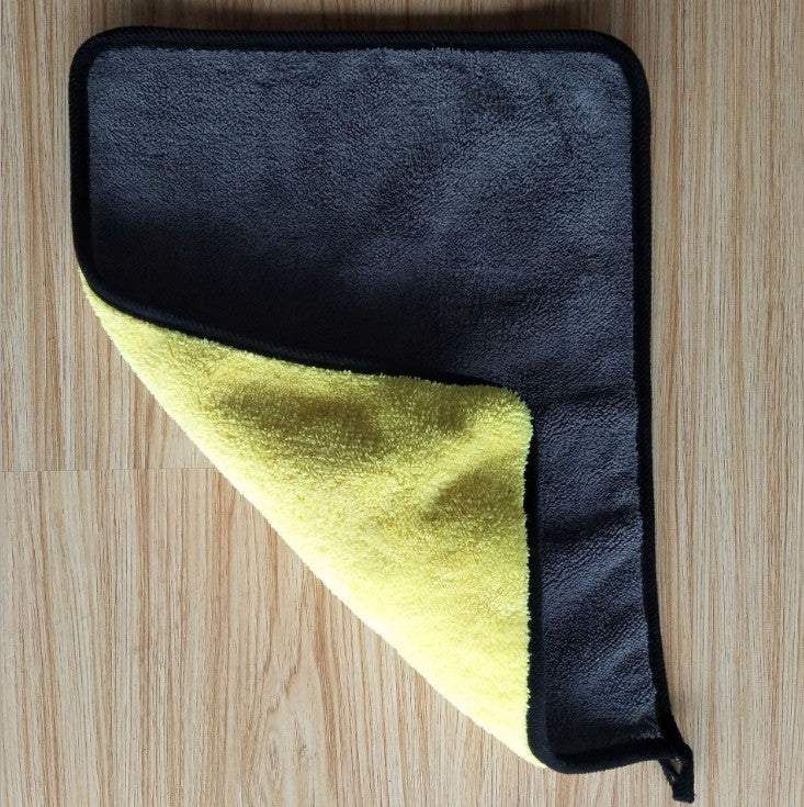 Two-color Couble-sided Car Dual-use Cleaning Car Wash Towel AliExpress