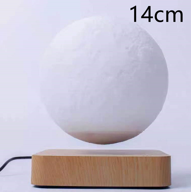 Magnetic Levitation Table Lamp Moon Light 3D Printing Planet Night Light AliExpress