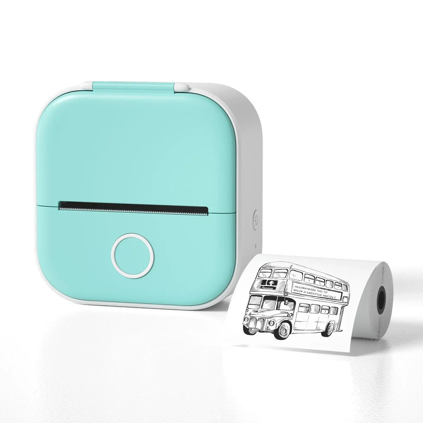 Portable Mini Thermal Label Printer Home Photo Printer Student Wrong Question Printer Bluetooth-compatible Mini Label Printer Price Tag AliExpress