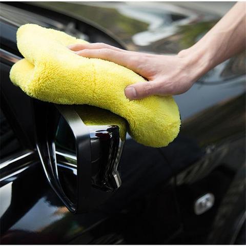 Two-color Couble-sided Car Dual-use Cleaning Car Wash Towel AliExpress