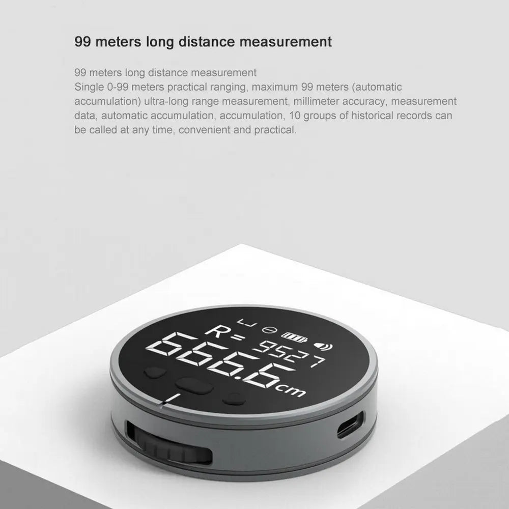 Distance Measuring Instrument Electronic Measuring Ruler Tape Measure High Definition Digital LCD High Precision Electronic Measuring Ruler Tool AliExpress