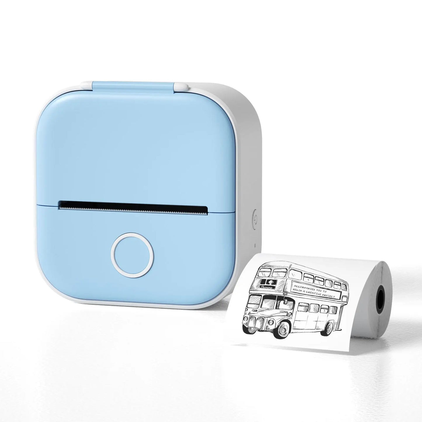 Portable Mini Thermal Label Printer Home Photo Printer Student Wrong Question Printer Bluetooth-compatible Mini Label Printer Price Tag AliExpress