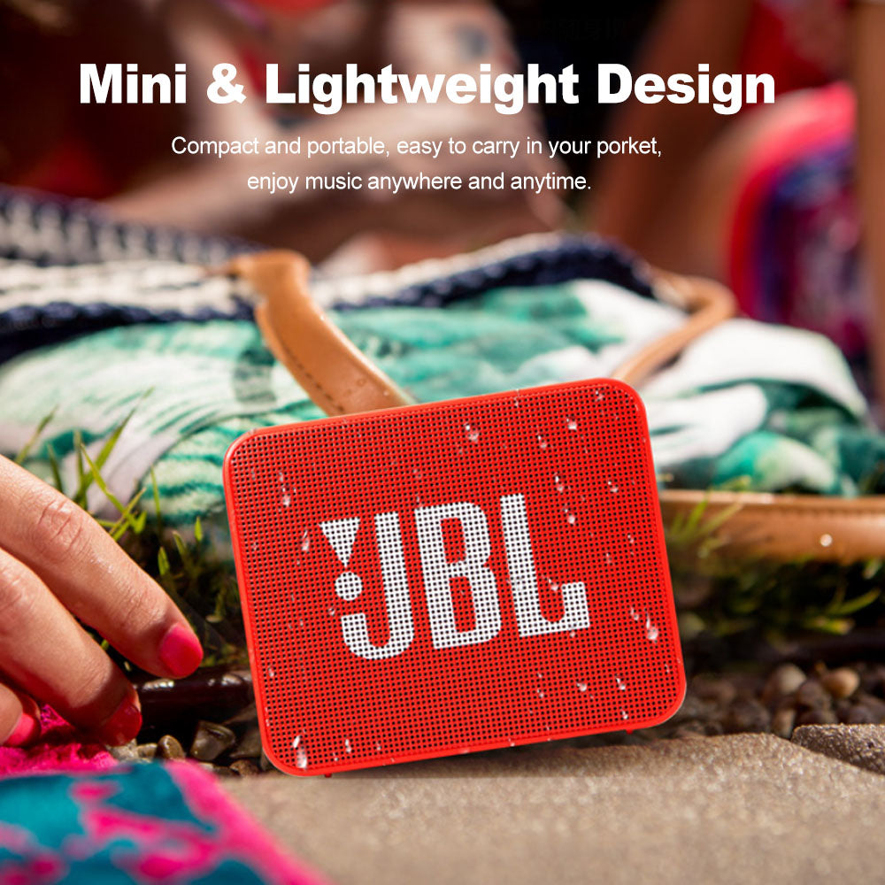 JBL GO 2 Wireless Bluetooth Speaker IPX7 Waterproof With Mic Teal Simba