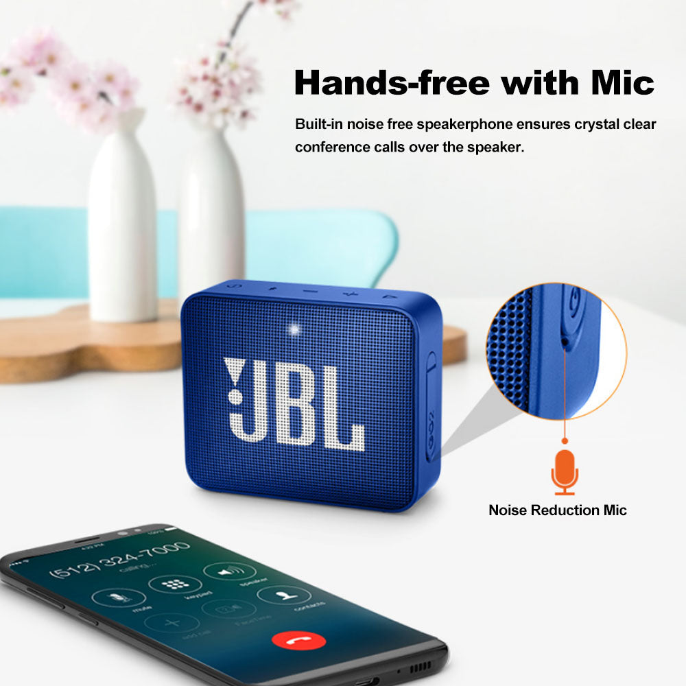 JBL GO 2 Wireless Bluetooth Speaker IPX7 Waterproof With Mic Teal Simba