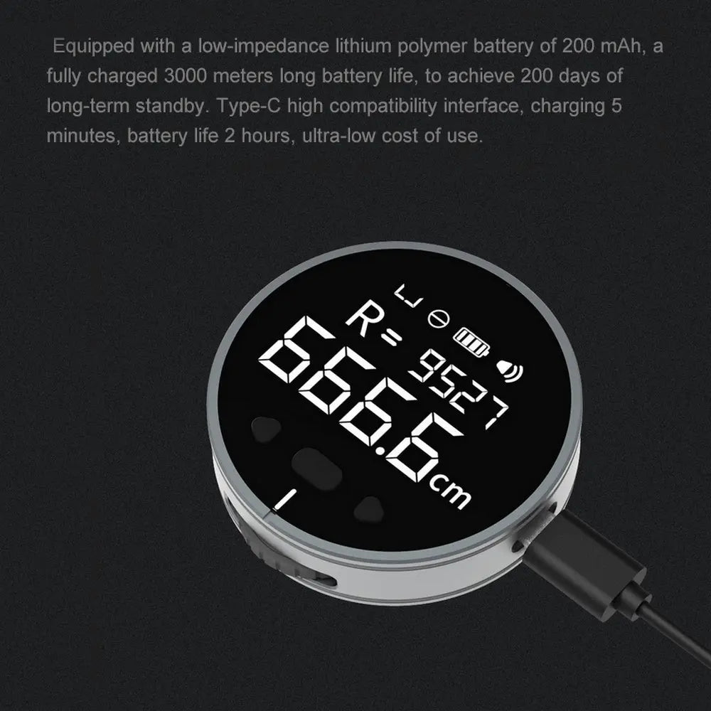Distance Measuring Instrument Electronic Measuring Ruler Tape Measure High Definition Digital LCD High Precision Electronic Measuring Ruler Tool AliExpress