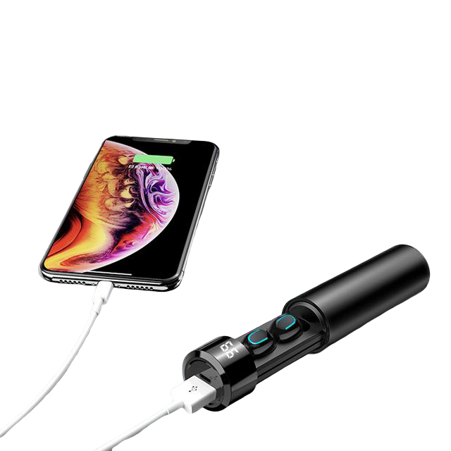 True Twin 2 In 1 Wireless Headphones With Phone Charger Salmon Lucky