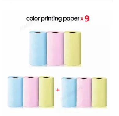 Portable Mini Thermal Label Printer Home Photo Printer Student Wrong Question Printer Bluetooth-compatible Mini Label Printer Price Tag AliExpress