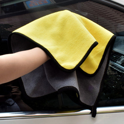 Two-color Couble-sided Car Dual-use Cleaning Car Wash Towel AliExpress