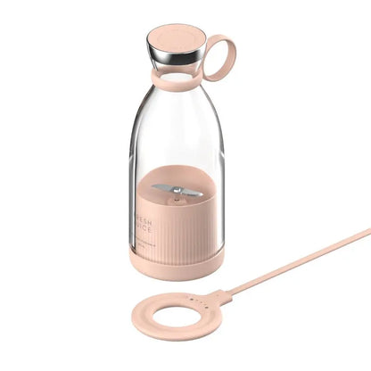 350ML Electric Juicer Blender Mixer USB Rechargeable Machine Household Portable Blender Maker Cup Kitchen Tool Kit - Luxora