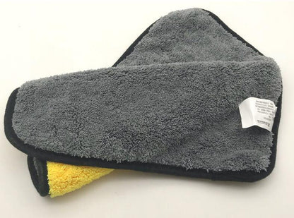 Two-color Couble-sided Car Dual-use Cleaning Car Wash Towel AliExpress