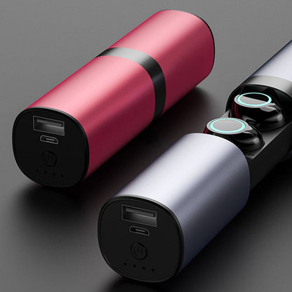 True Twin 2 In 1 Wireless Headphones With Phone Charger Salmon Lucky