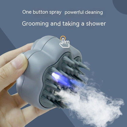Pet Steam Hair Removal Comb Pet Steam Massage Comb Body Relax And Crimson Medea