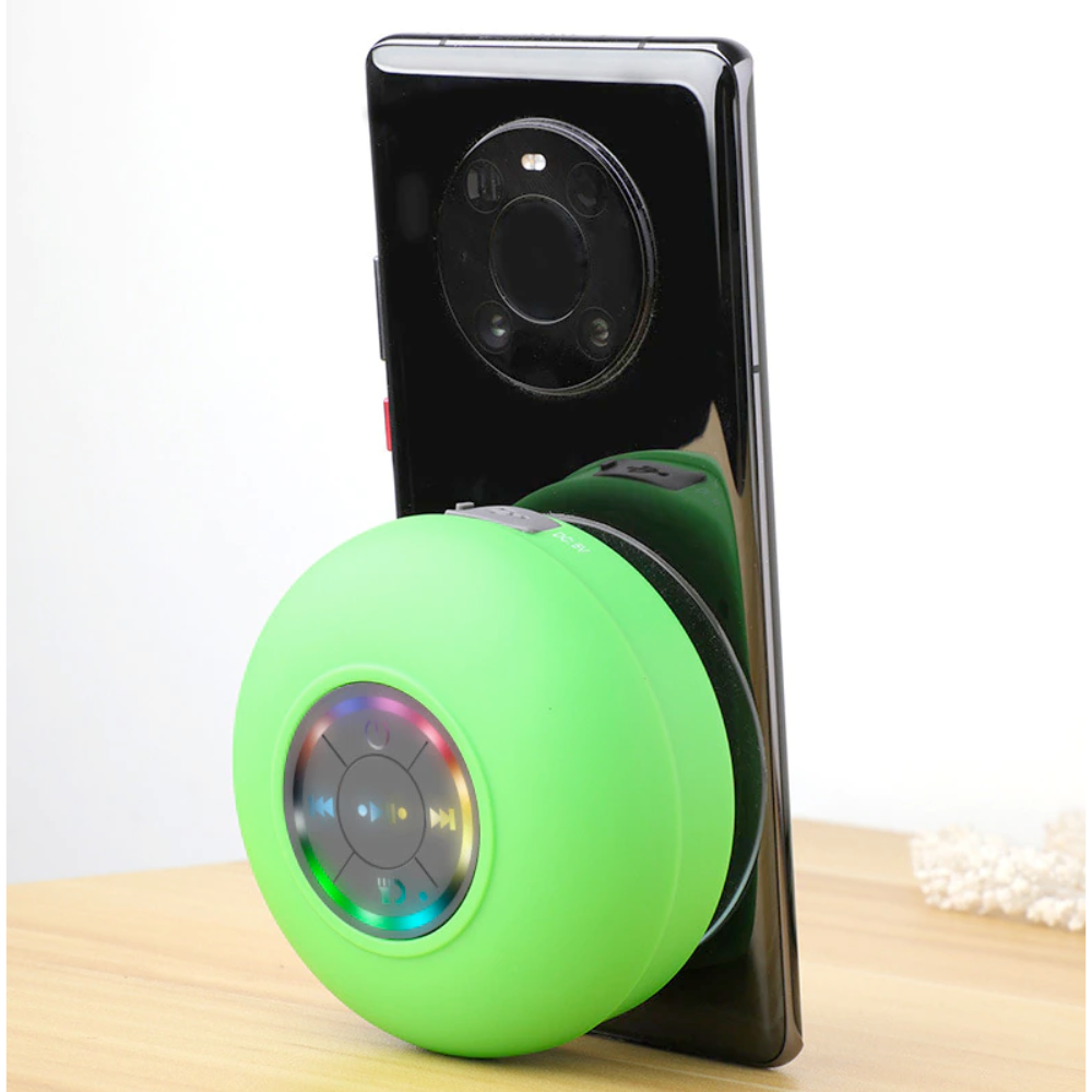 Mini Waterproof RGB Bluetooth Speaker Yellow Pandora