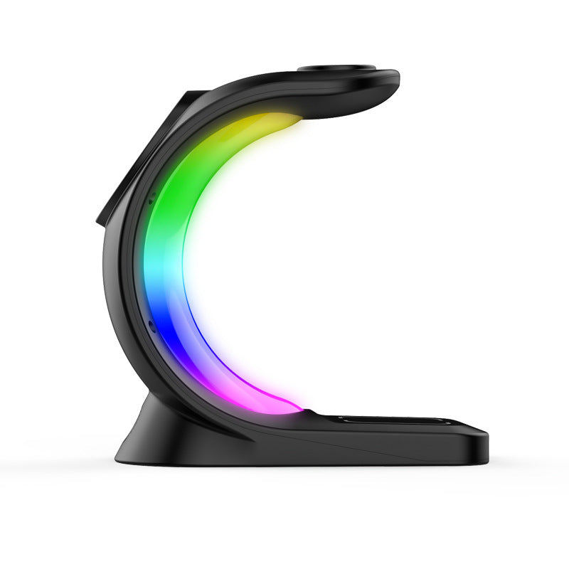 4 In 1 Magnetic Wireless Charger Fast Charging For Smart Phone Crimson Medea