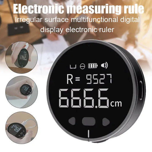Distance Measuring Instrument Electronic Measuring Ruler Tape Measure High Definition Digital LCD High Precision Electronic Measuring Ruler Tool AliExpress