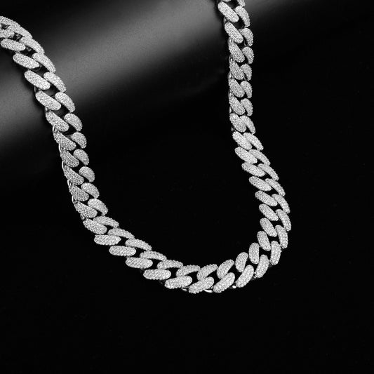 ANGUS 10 MM 925 Silver Cuban | 9214721 Lilac Quartz