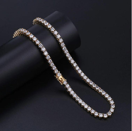 SPARKLE 4MM 925 Tennis Choker | 928552 Lilac Quartz