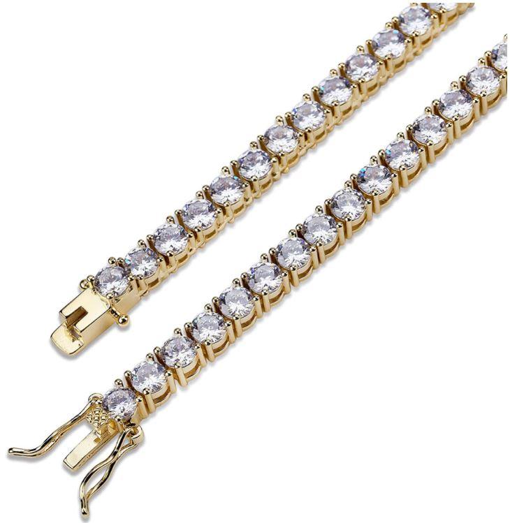 SPARKLE 4MM 925 Tennis Choker | 928552 Lilac Quartz