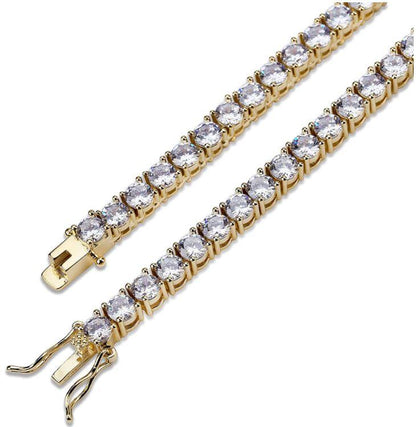 SPARKLE 4MM 925 Tennis Choker | 928552 Lilac Quartz