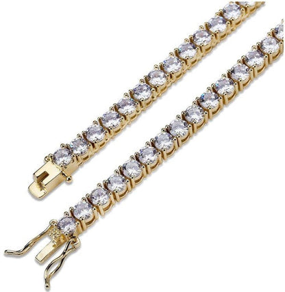 SPARKLE 4MM 925 Tennis Choker | 928552 Lilac Quartz