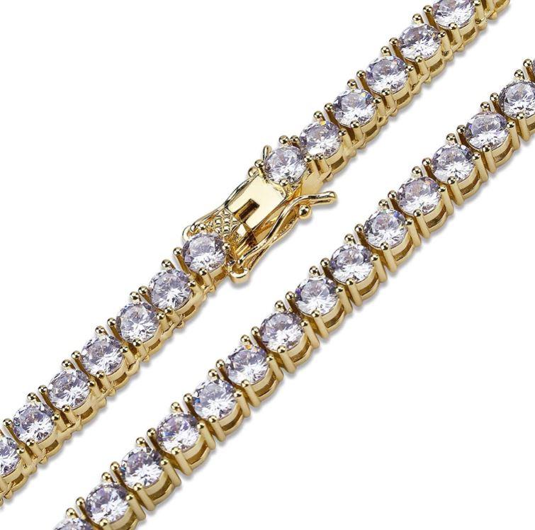 SPARKLE 4MM 925 Tennis Choker | 928552 Lilac Quartz