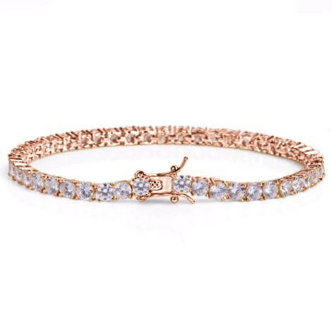ROCK 4MM One Row Tennis Bracelet | 960545 Lilac Quartz