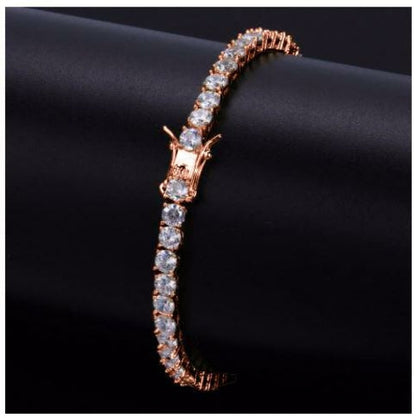 ROCK 4MM One Row Tennis Bracelet | 960545 Lilac Quartz