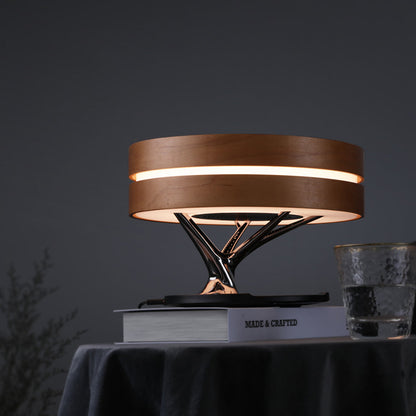 Smart Round Audio Bluetooth Speaker Night Light WiFi LED Ring Wireless Harlequin Iolaus