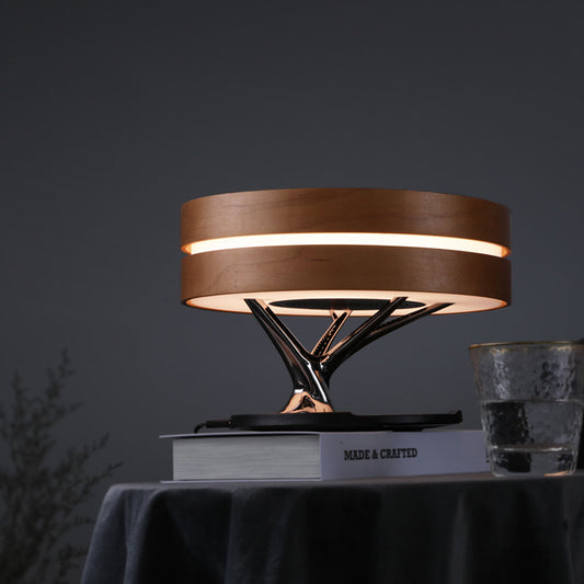 Smart Round Audio Bluetooth Speaker Night Light WiFi LED Ring Wireless Harlequin Iolaus