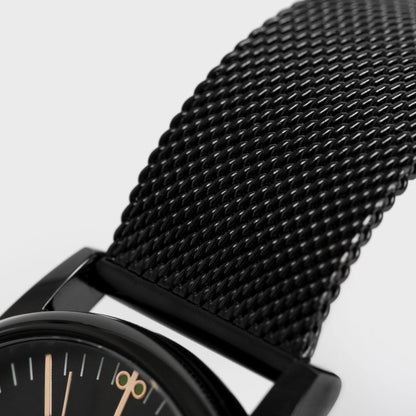 Men's Steel Mesh-Belt Watch Lime Dionysus