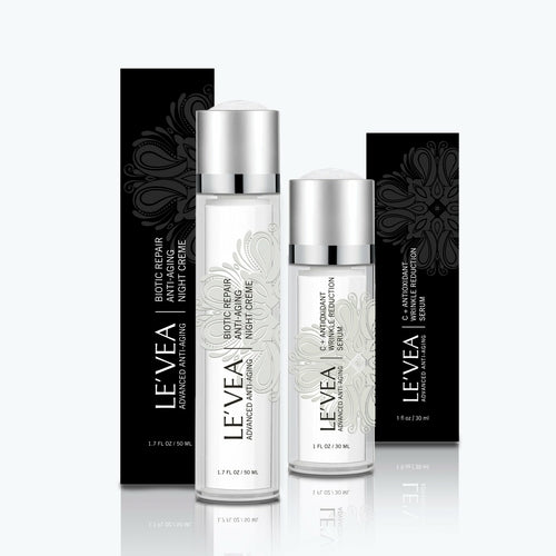 Age Perfect: Night Repair Cream + Vitamin C+ Serum Hyperion