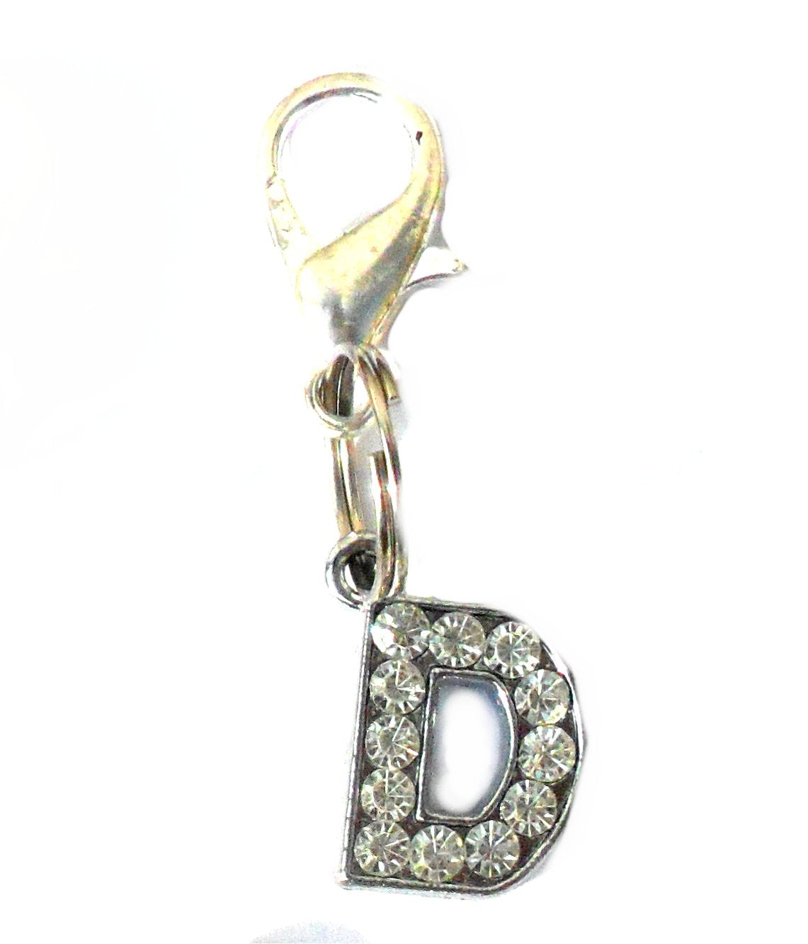 A-Z Crystal Letter Pet Charms Salmon Oscar