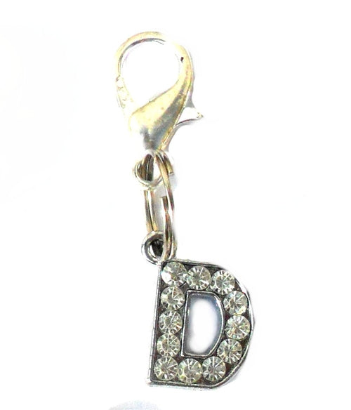 A-Z Crystal Letter Pet Charms Salmon Oscar