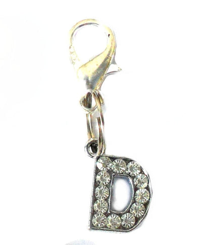 A-Z Crystal Letter Pet Charms Salmon Oscar