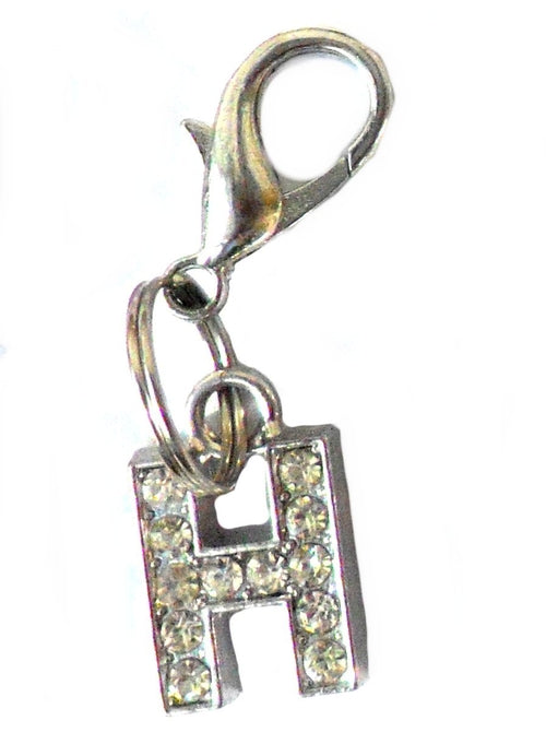 A-Z Crystal Letter Pet Charms Salmon Oscar