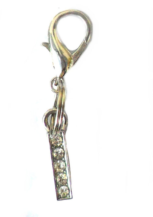A-Z Crystal Letter Pet Charms Salmon Oscar