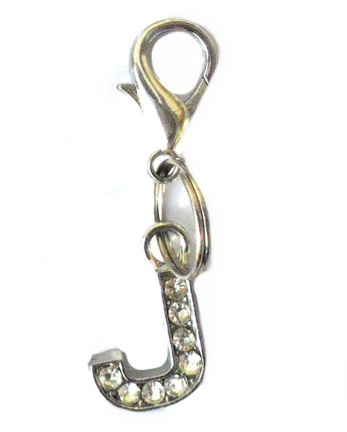 A-Z Crystal Letter Pet Charms Salmon Oscar