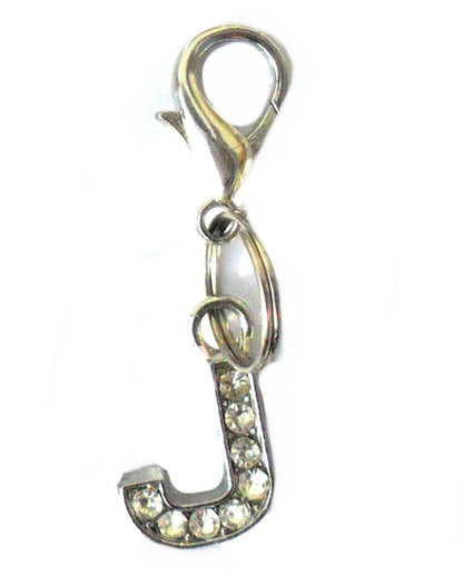 A-Z Crystal Letter Pet Charms Salmon Oscar