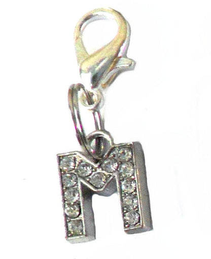 A-Z Crystal Letter Pet Charms Salmon Oscar