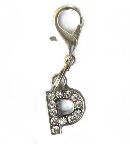 A-Z Crystal Letter Pet Charms Salmon Oscar