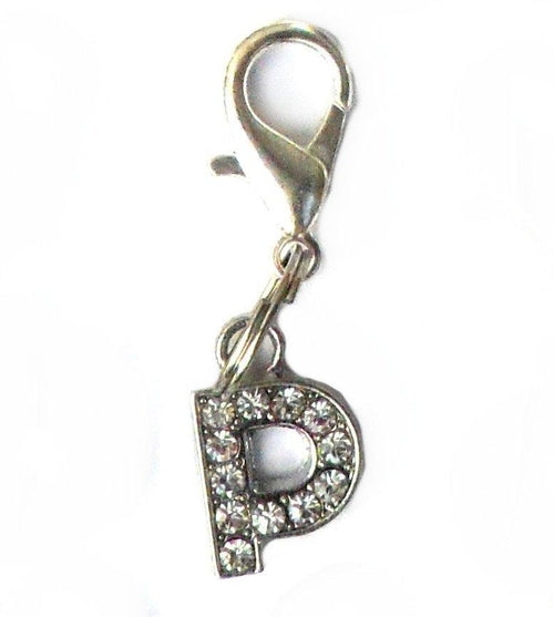 A-Z Crystal Letter Pet Charms Salmon Oscar