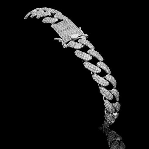 COLT 12 MM Cuban Bracelet | 961771 Lilac Quartz